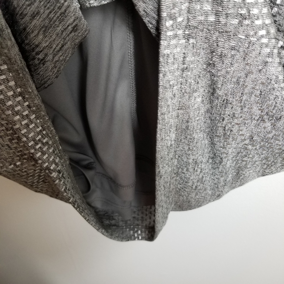 Chico's Silver Gray Textured Long Sleeve Sheath Dress - Picture 5 of 9